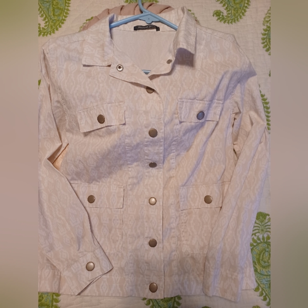 Michael Stars Light Tan Utility Jacket